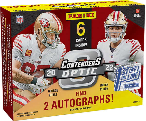 2022 Panini Contenders Optic Football FOTL Hobby Box