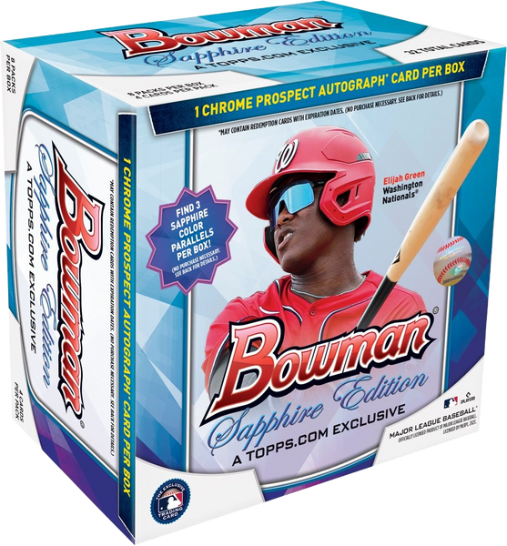2023 Bowman Baseball Sapphire Edition Box