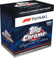 2023 Topps Chrome Formula 1 Racing Sapphire Edition Box
